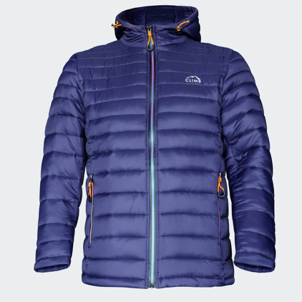 Куртка PROTONE CLIMB, мужская с капюш., ПЭ, синий, Kитай