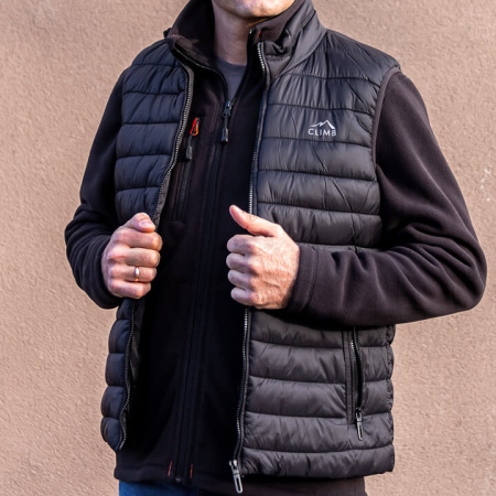 Жилет PROTONE CLIMB, мужской, ПЭ, черный, Kитай