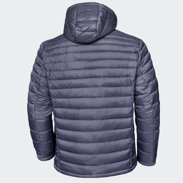 Куртка PROTONE CLIMB, мужская с капюш., ПЭ, серый, Kитай