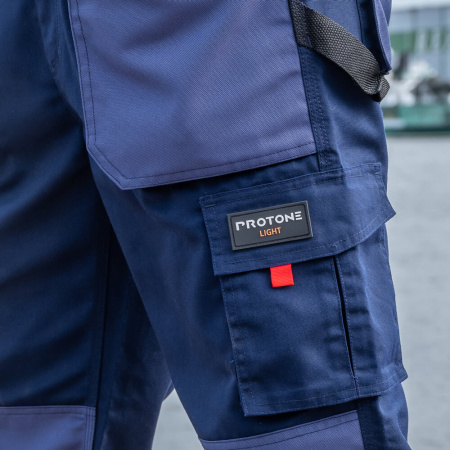 Полукомбинезон PROTONE LIGHT, мужской, смес, лето, синий, Kитай  