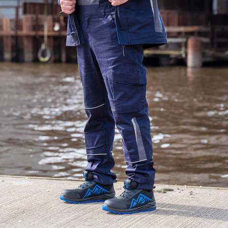 Брюки PROTONE ACTIVE, мужские, хлопок, лето, темно-синий, Kитай