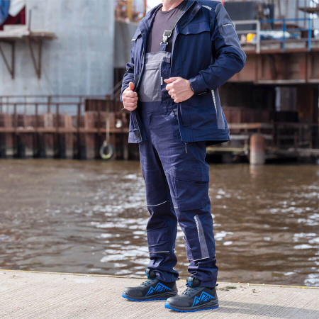 Полукомбинезон PROTONE ACTIVE, мужской, хлопок, лето, темно-синий , Kитай