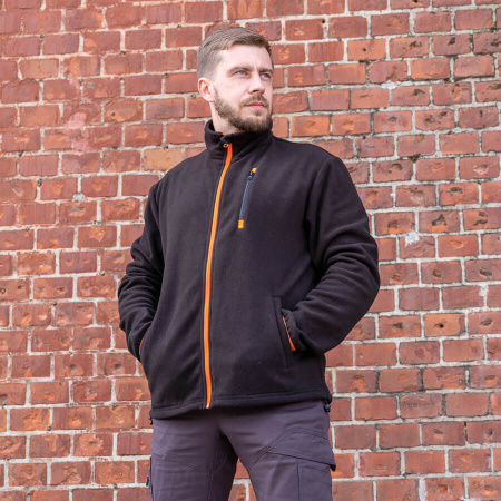 Джемпер флисовый PROTONE HUNT, черный, Китай