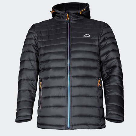 Куртка PROTONE CLIMB, мужская с капюш., ПЭ, черный, Kитай